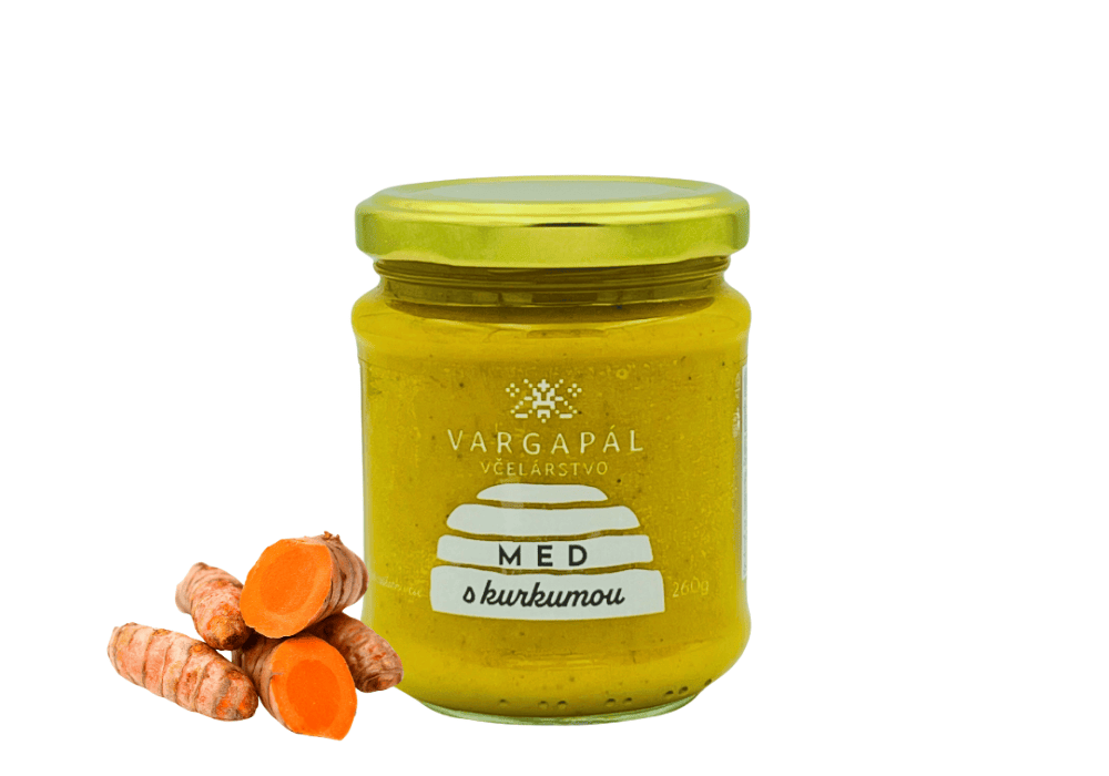 Med s kurkumou 260 g