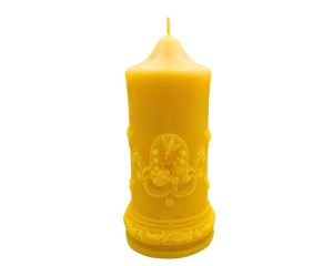 Sviečka z včelieho vosku - LUXUSNÁ VČELIA KRÁĽOVNÁ