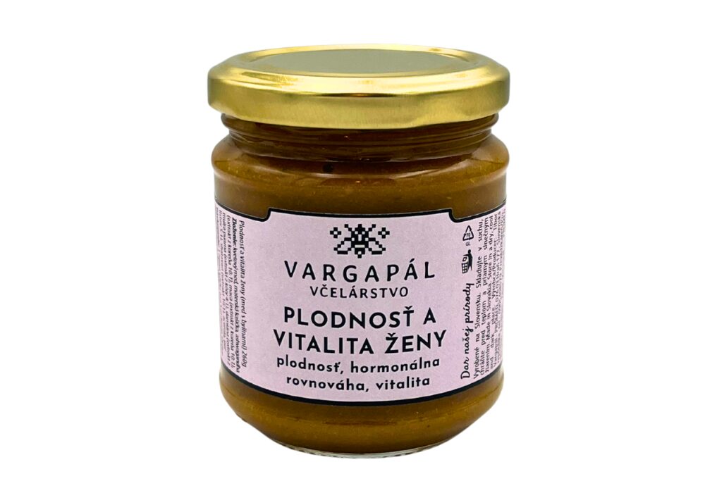 Med s bylinkami - PLODNOSŤ A VITALITA ŽENY 260 g