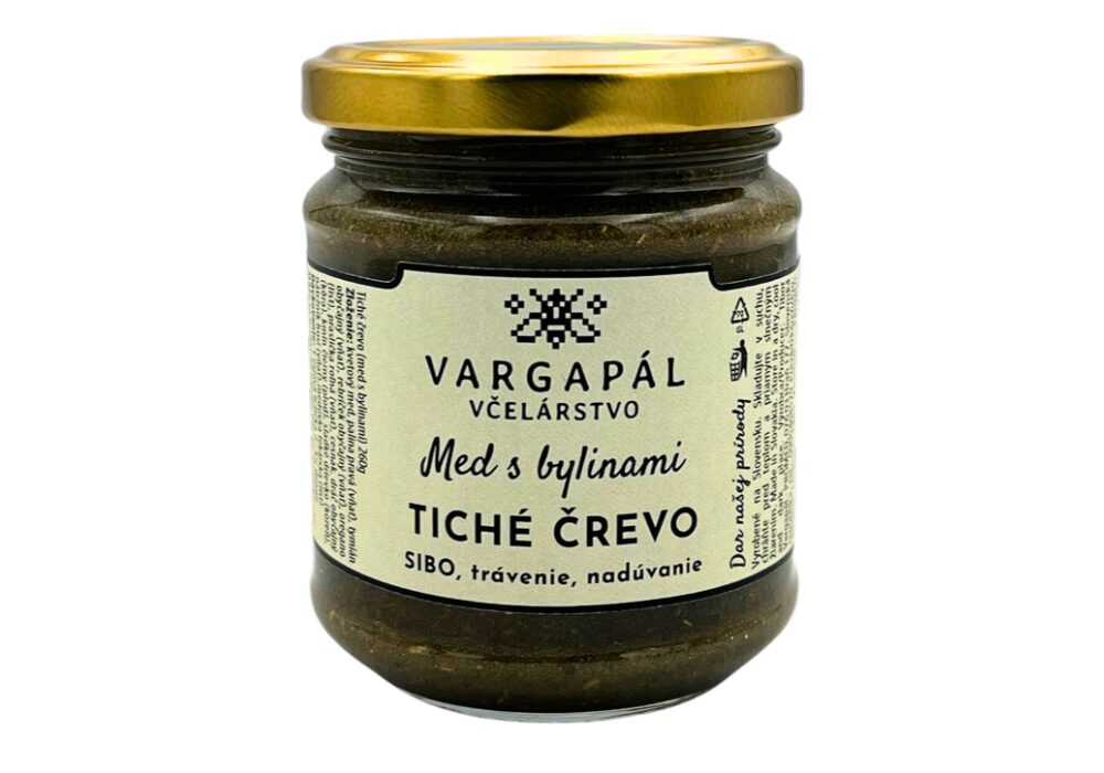 Med s bylinami - TICHÉ ČREVO 260 g